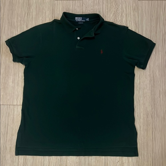 Ralph Lauren Size XL Men's Dark Green Polo Shirt - Picture 1 of 6